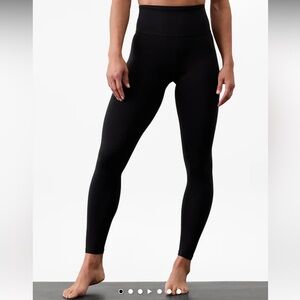 Athleta Elation High Rise Leggings Tights Black
